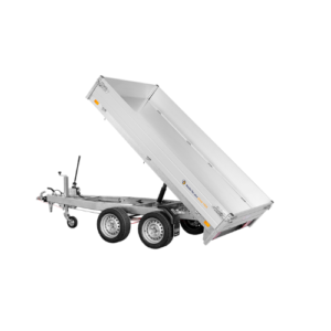Rimorchio ribaltabile Saris 276x150 (2000 kg – pompa manuale)