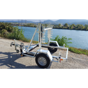 Rimorchio porta bobine idraulico JAPTH1500SSTF (1500 kg)