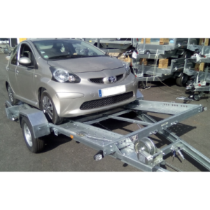 Rimorchio trasporto auto Milestone JPV1000 Serie 18 (1000 kg)
