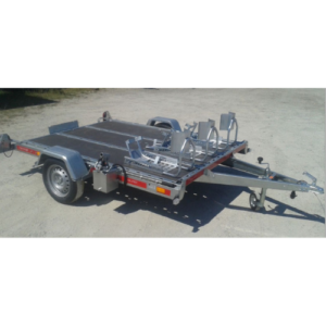 Rimorchio porta moto Martz TEMA ribaltabile idraulico
