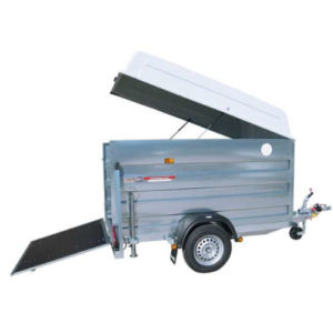 Rimorchio furgonato Cresci PT6F (750 kg – asse frenato)